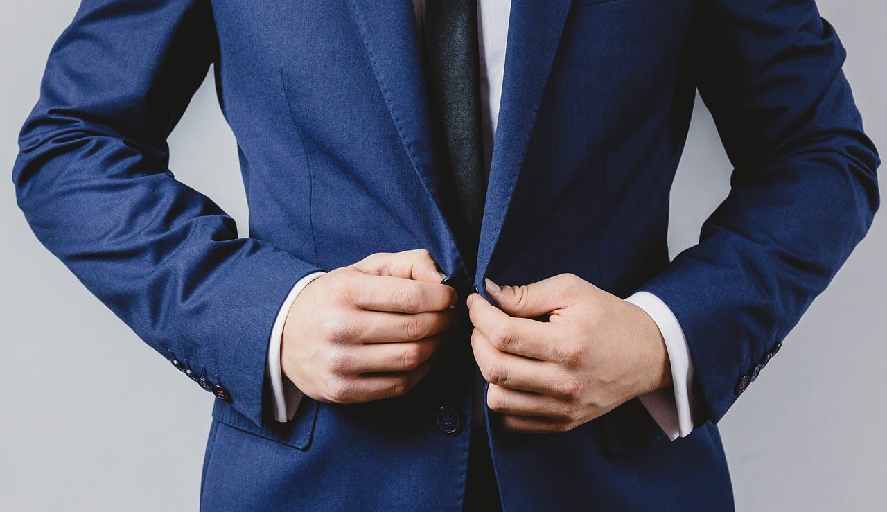 Lawyer in a suit